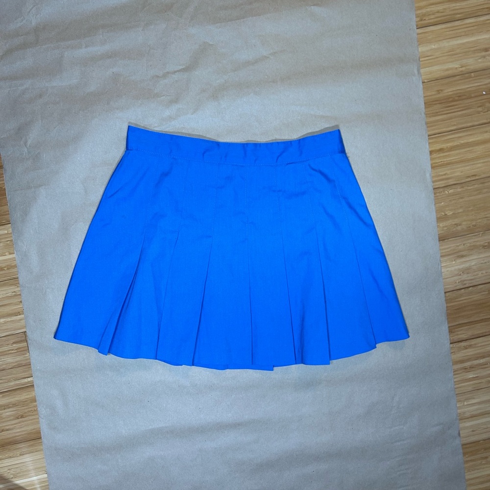 Vintage  Blue Skater Skirt
